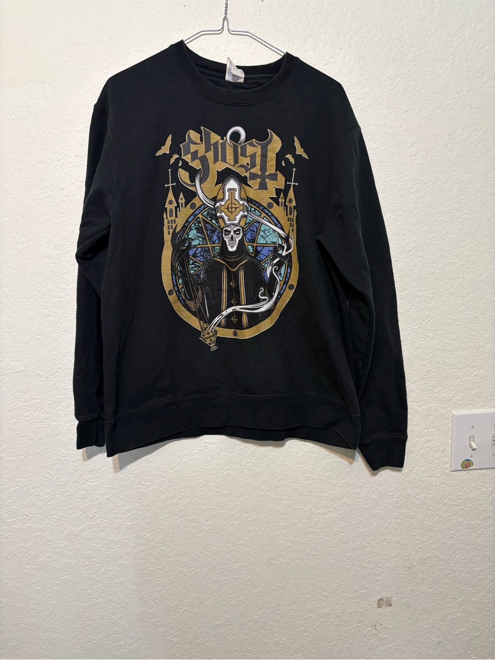 Ghost band Papa Emetrius Santana Spes Nostra Graphic sweatshirt